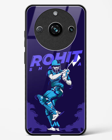 Rohit Hitman Sharma Glass Case Phone Cover-(Realme)