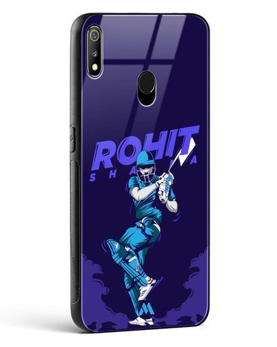 Rohit Hitman Sharma Glass Case Phone Cover-(Realme)