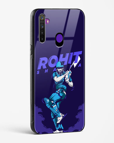 Rohit Hitman Sharma Glass Case Phone Cover-(Realme)