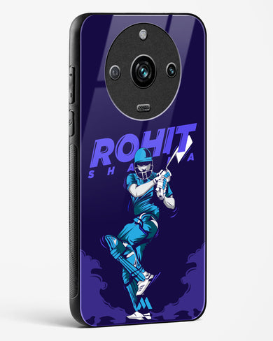 Rohit Hitman Sharma Glass Case Phone Cover-(Realme)