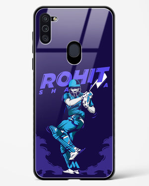 Rohit Hitman Sharma Glass Case Phone Cover-(Samsung)