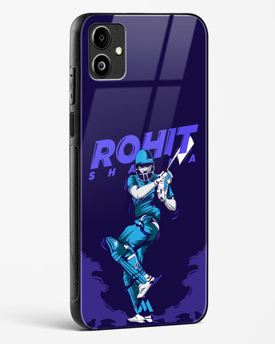 Rohit Hitman Sharma Glass Case Phone Cover (Samsung)
