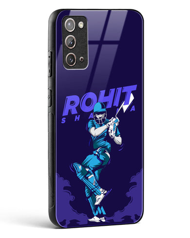 Rohit Hitman Sharma Glass Case Phone Cover (Samsung)