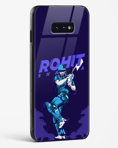 Rohit Hitman Sharma Glass Case Phone Cover-(Samsung)