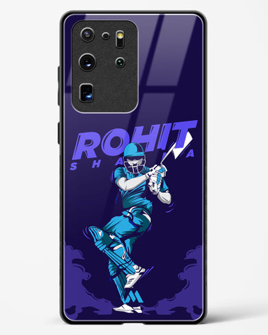 Rohit Hitman Sharma Glass Case Phone Cover-(Samsung)