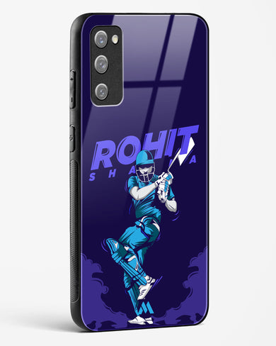 Rohit Hitman Sharma Glass Case Phone Cover-(Samsung)