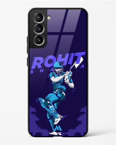 Rohit Hitman Sharma Glass Case Phone Cover-(Samsung)