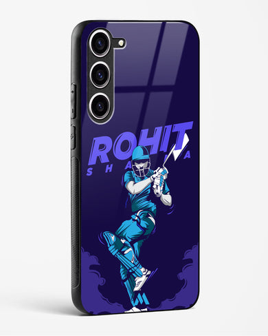 Rohit Hitman Sharma Glass Case Phone Cover-(Samsung)