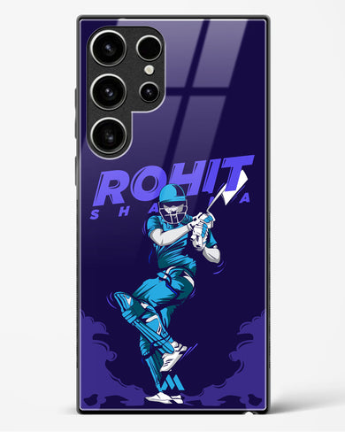 Rohit Hitman Sharma Glass Case Phone Cover-(Samsung)