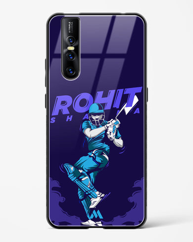 Rohit Hitman Sharma Glass Case Phone Cover-(Vivo)