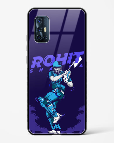 Rohit Hitman Sharma Glass Case Phone Cover-(Vivo)