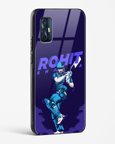 Rohit Hitman Sharma Glass Case Phone Cover-(Vivo)