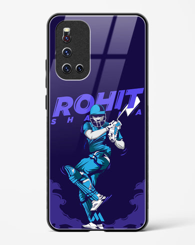 Rohit Hitman Sharma Glass Case Phone Cover-(Vivo)