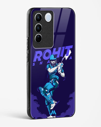 Rohit Hitman Sharma Glass Case Phone Cover-(Vivo)