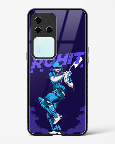 Rohit Hitman Sharma Glass Case Phone Cover (Vivo)