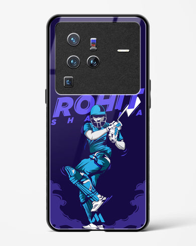 Rohit Hitman Sharma Glass Case Phone Cover-(Vivo)