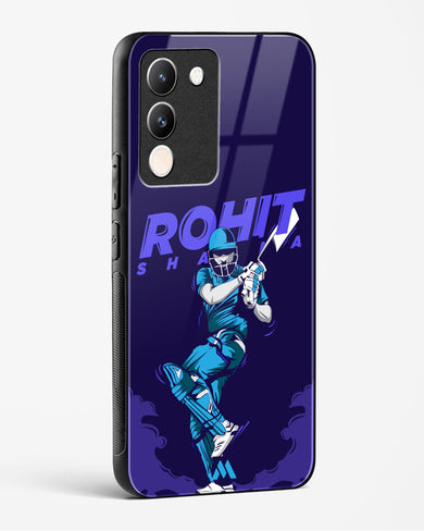 Rohit Hitman Sharma Glass Case Phone Cover (Vivo)