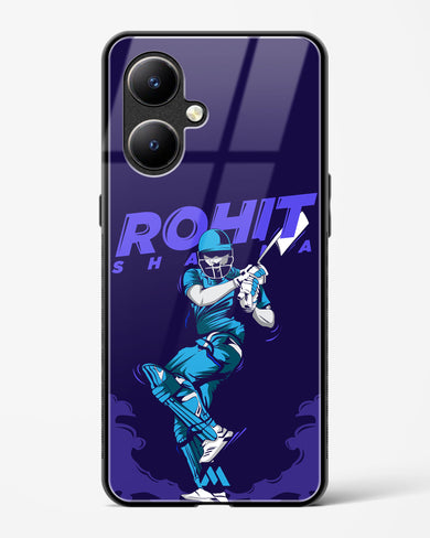 Rohit Hitman Sharma Glass Case Phone Cover-(Vivo)