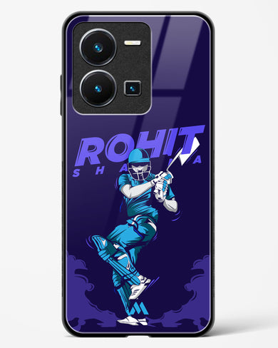 Rohit Hitman Sharma Glass Case Phone Cover-(Vivo)