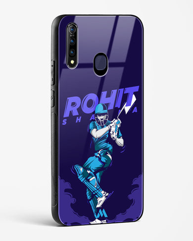 Rohit Hitman Sharma Glass Case Phone Cover-(Vivo)