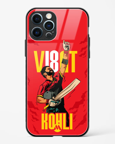 Virat King Kohli Glass Case Phone Cover-(Apple)