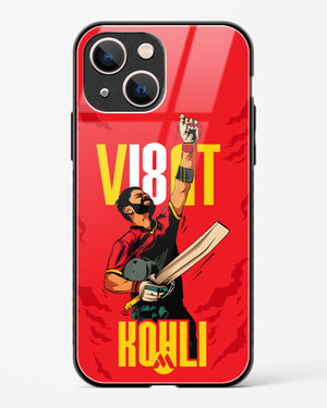 Virat King Kohli Glass Case Phone Cover (Apple)