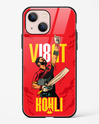 Virat King Kohli Glass Case Phone Cover-(Apple)