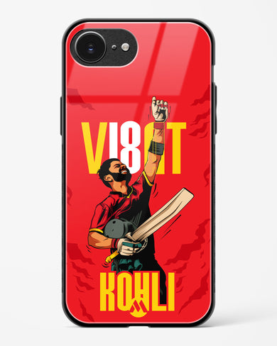 Virat King Kohli Glass Case Phone Cover (Apple)