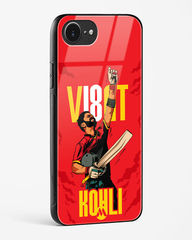 Virat King Kohli Glass Case Phone Cover (Apple)