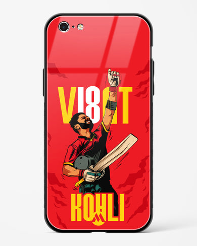 Virat King Kohli Glass Case Phone Cover (Apple)