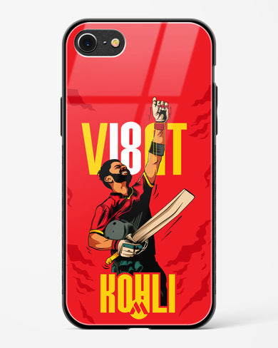 Virat King Kohli Glass Case Phone Cover-(Apple)