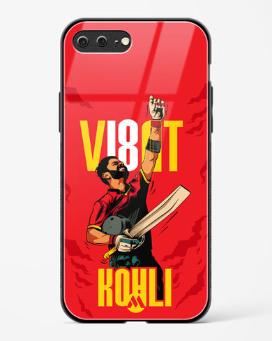 Virat King Kohli Glass Case Phone Cover (Apple)