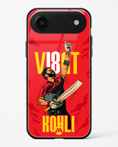 Virat King Kohli Glass Case Phone Cover (Apple)