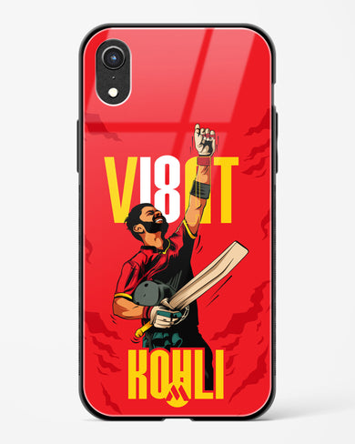 Virat King Kohli Glass Case Phone Cover (Apple)