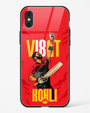 Virat King Kohli Glass Case Phone Cover (Apple)