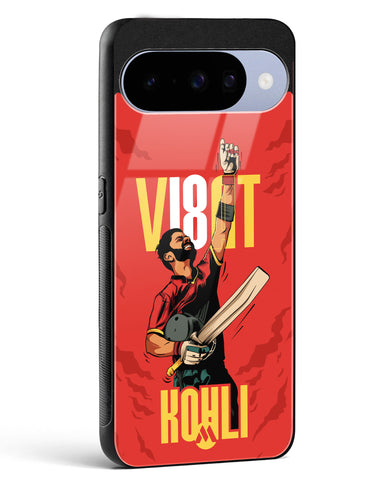 Virat King Kohli Glass Case Phone Cover (Google)