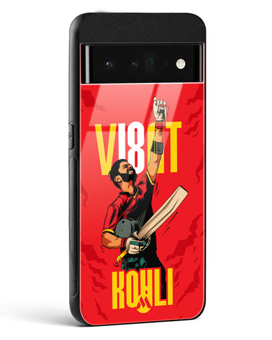 Virat King Kohli Glass Case Phone Cover (Google)