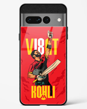 Virat King Kohli Glass Case Phone Cover (Google)