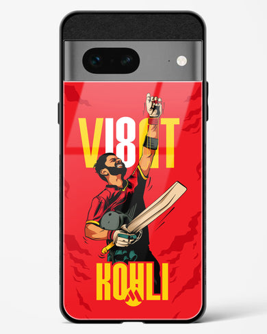 Virat King Kohli Glass Case Phone Cover-(Google)