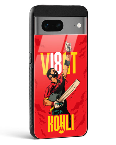 Virat King Kohli Glass Case Phone Cover-(Google)