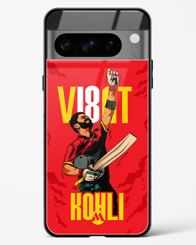 Virat King Kohli Glass Case Phone Cover-(Google)