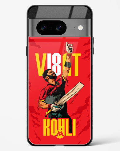 Virat King Kohli Glass Case Phone Cover-(Google)