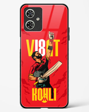 Virat King Kohli Glass Case Phone Cover-(Motorola)