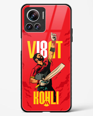 Virat King Kohli Glass Case Phone Cover (Motorola)