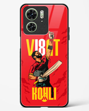 Virat King Kohli Glass Case Phone Cover (Motorola)