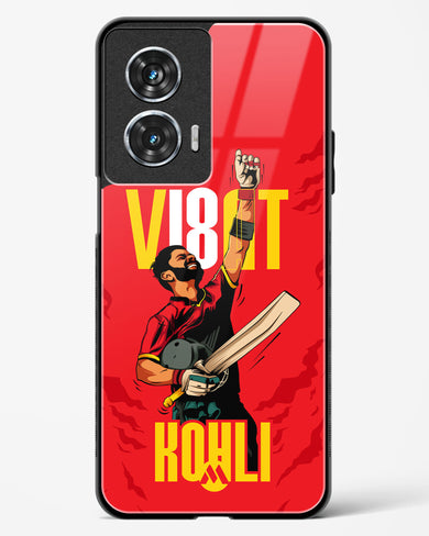 Virat King Kohli Glass Case Phone Cover (Motorola)