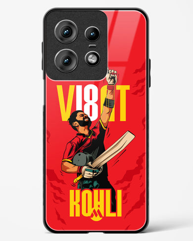Virat King Kohli Glass Case Phone Cover (Motorola)