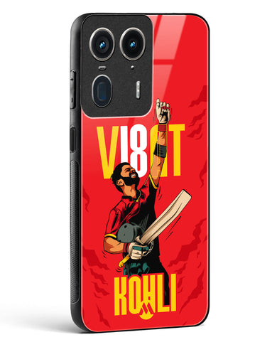 Virat King Kohli Glass Case Phone Cover (Motorola)
