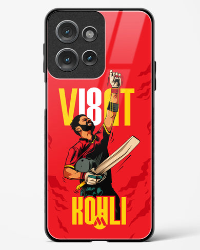 Virat King Kohli Glass Case Phone Cover (Motorola)