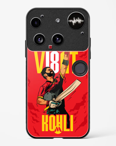 Virat King Kohli Glass Case Phone Cover (Nothing)